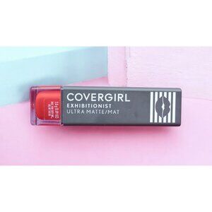 Covergirl Exhibitionist Ultra Matte Lipstick 675 All Abuzz Red Makeup Bold Lips